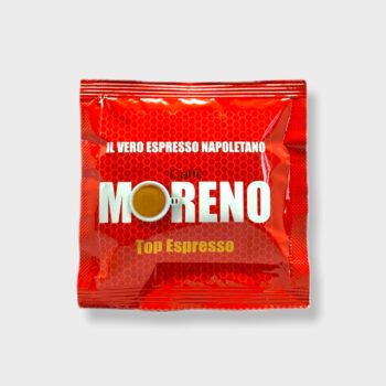 Einzeln verpackter Kaffeepad Top Espresso von Caffe Moreno