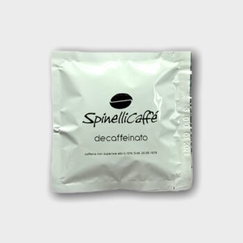 entkoffeinierter Kaffeepad einzeln verpackt von Spinelli Caffè