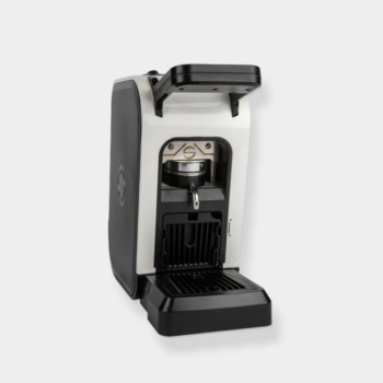 weisse Kaffeepadsmaschine Ciao von Spinel